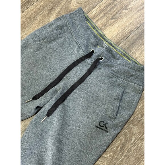 CALVIN KLEIN PERFORMANCE WOMENS JOGGERS SWEATPANTS GRAY SIZE SMALL DRAWSTRING - Picture 2 of 7